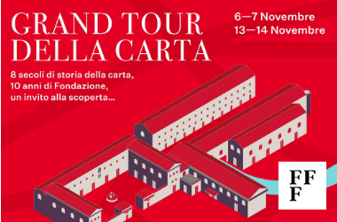 Scopri di più sull'articolo Grand Tour della carta: 8 secoli di storia della carta, 10 anni di Fondazione, un invito alla scoperta…