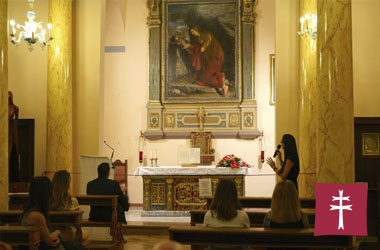 Visita degli alunni della scuola elementare alla Chiesa di S. M. Maddalena